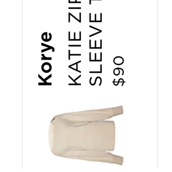 Korye | Tops | Katie Zipped Boat Neck Long Sleeve Top | Poshmark